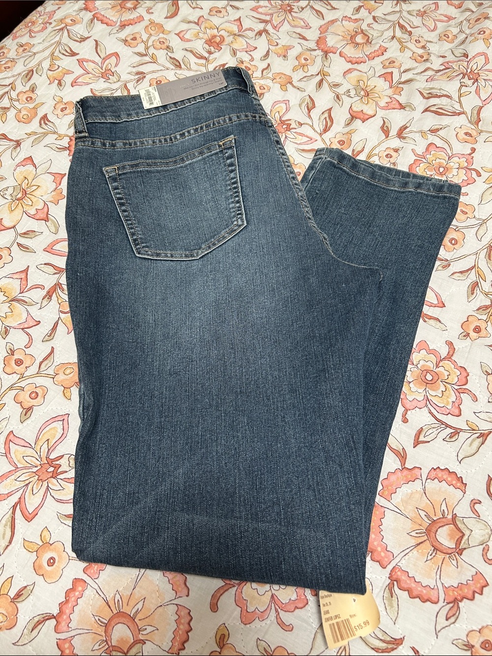Women's Dark Blue Skinny Jeans